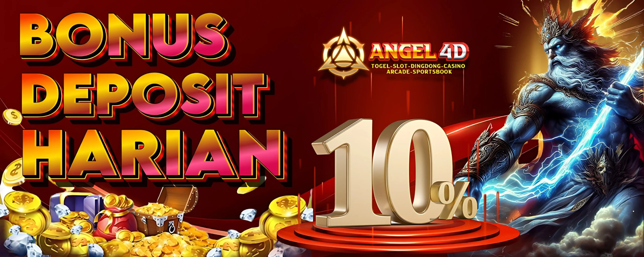 bonus daily deposit slot 10%